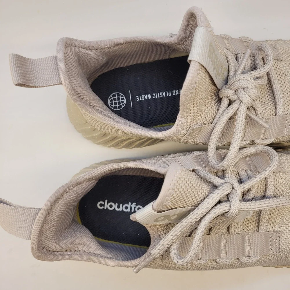 Adidas Kaptir 3.0 Mens Running Shoes Beige Tan ID7477 Size 10
